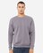 BELLA+CANVAS Long Sleeve Sponge Fleece Drop Shoulder Sweatshirt for Casual, Winter & Layering Wear